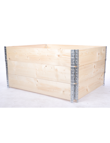 Skrzynia warzywniak kompostownik grządka podwyższona donica 60X120X100 - product 2