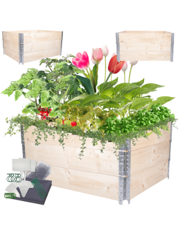 Skrzynia warzywniak impregnowana grządka podwyższona donica 60X120X100