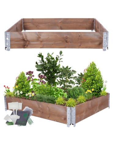 Skrzynia warzywniak kompostownik grządka podwyższona donica 20X120X100
