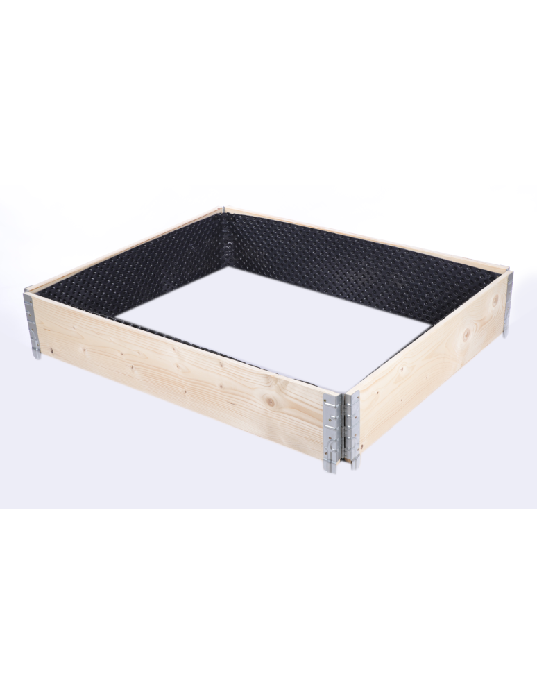 ZP10 - Skrzynia warzywniak impregnowana grządka podwyższona donica 20X120X100 - product b2b.wamar.biz 2