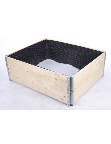 Skrzynia warzywniak FOLIA KUBEŁKI grządka podwyższona donica 40X120X100 - product 2