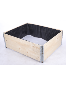 Skrzynia warzywniak FOLIA KUBEŁKI grządka podwyższona donica 40X120X100 - product 2