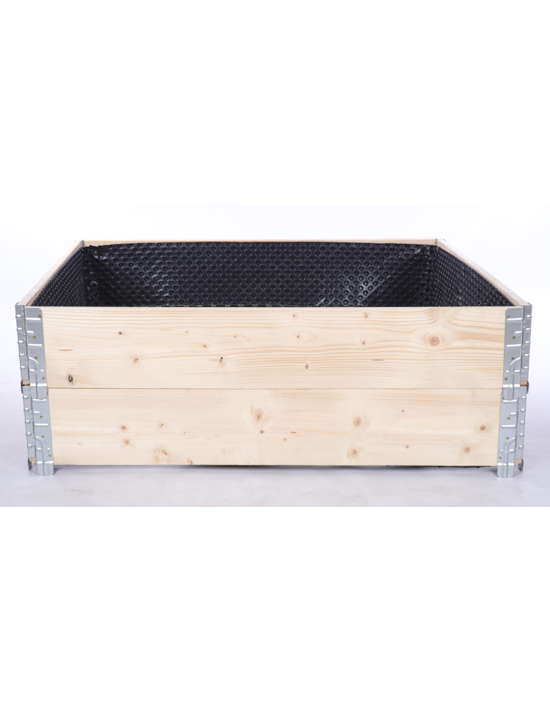 ZP10 - Skrzynia warzywniak FOLIA KUBEŁKI grządka podwyższona donica 40X120X100 - product b2b.wamar.biz 3