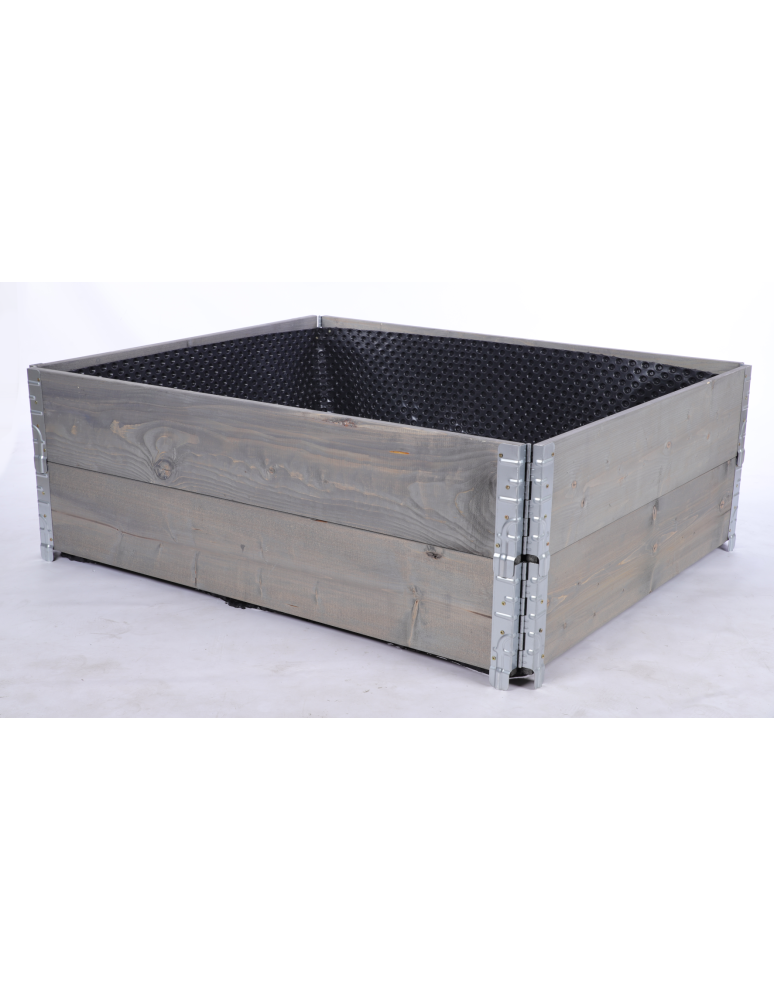 ZP10 - Skrzynia warzywniak FOLIA KUBEŁKI grządka podwyższona donica 40X120X100 - product b2b.wamar.biz 2