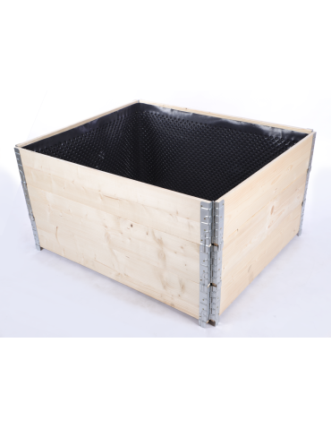 Skrzynia warzywniak impregnowana grządka podwyższona donica 60X120X100 - product 2