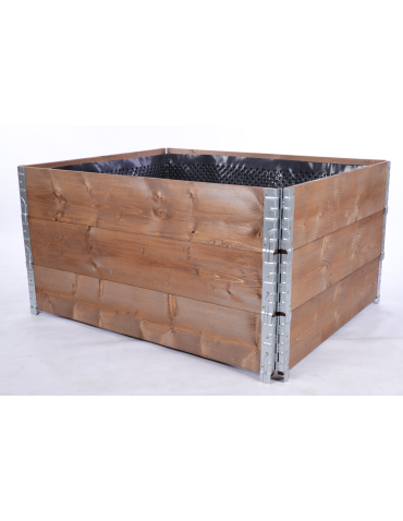 Skrzynia warzywniak FOLIA KUBEŁKI grządka podwyższona donica 60X120X100 - product 2