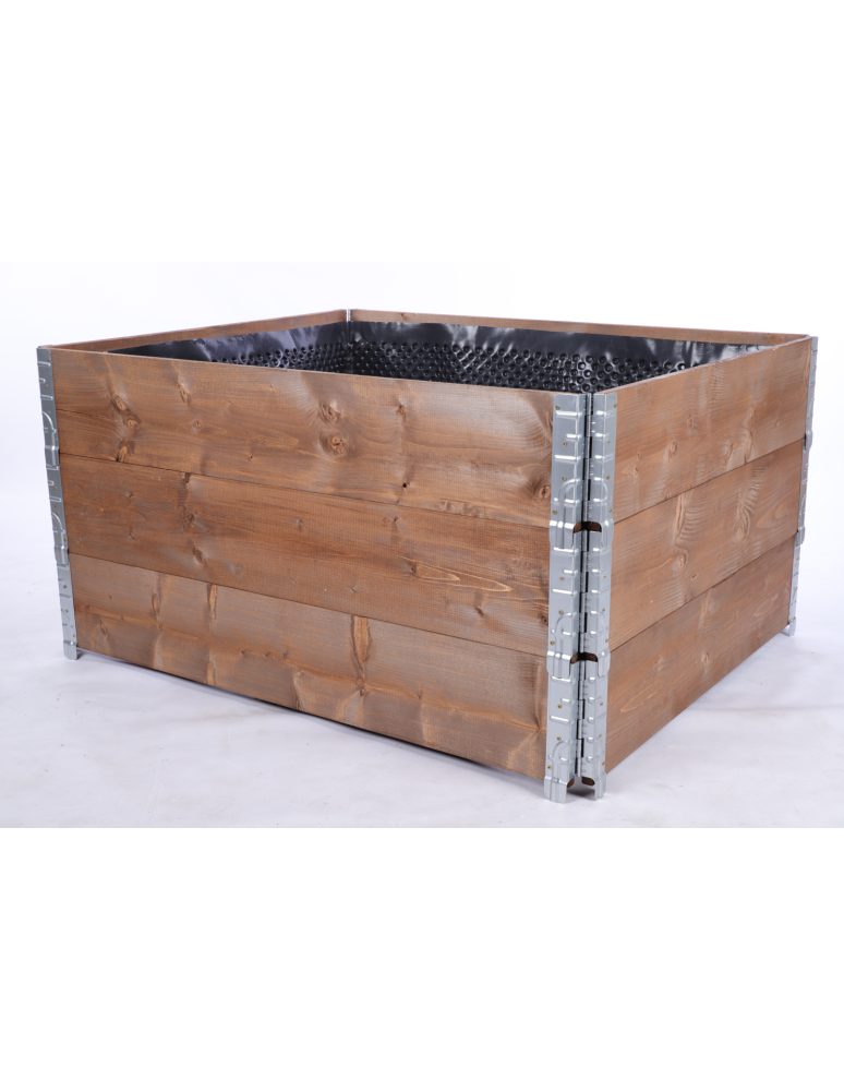 ZP10 - Skrzynia warzywniak FOLIA KUBEŁKI grządka podwyższona donica 60X120X100 - product b2b.wamar.biz 2