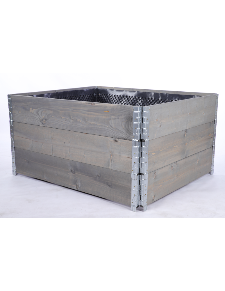 ZP10 - Skrzynia warzywniak FOLIA KUBEŁKI grządka podwyższona donica 60X120X100 - product b2b.wamar.biz 2