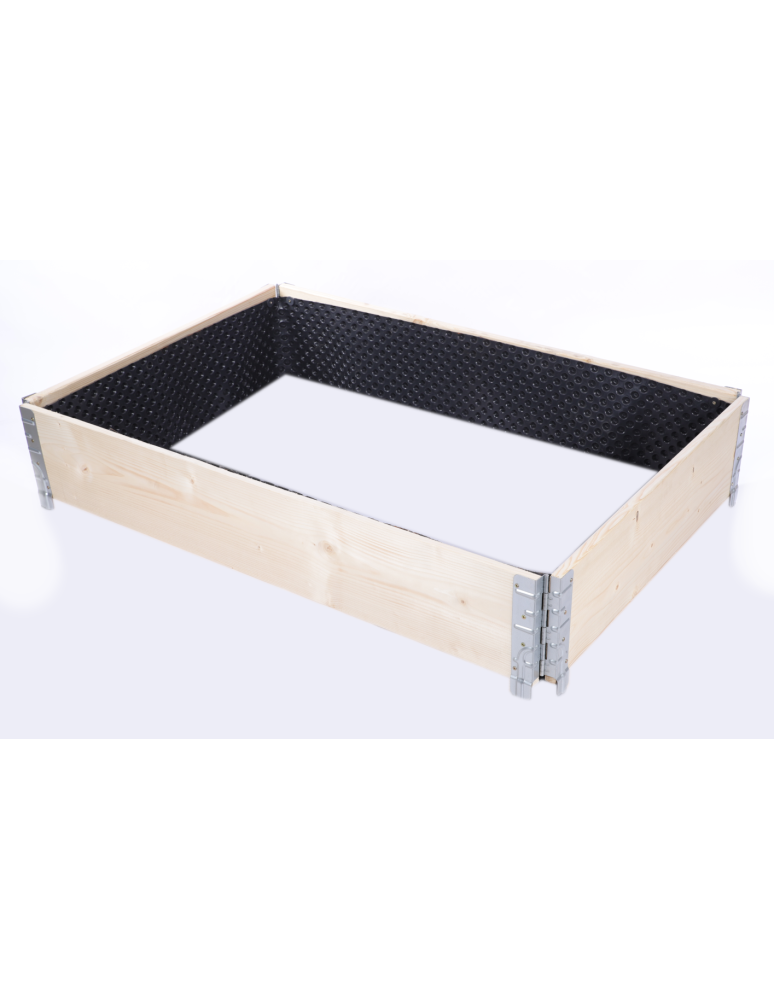 ZP10 - Skrzynia na warzywa FOLIA KUBEŁKI grządka podwyższona donica 20X120X80 - product b2b.wamar.biz 2