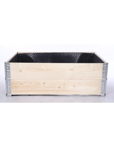 ZP10 - Skrzynia na warzywa FOLIA KUBEŁKI grządka podwyższona donica 40X120X80 - produkt 3