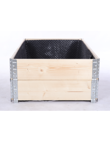 ZP10 - Skrzynia na warzywa FOLIA KUBEŁKI grządka podwyższona donica 40X120X80 - produkt 4