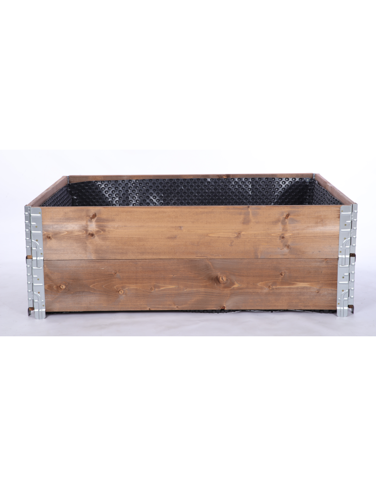 ZP10 - Skrzynia na warzywa FOLIA KUBEŁKI grządka podwyższona donica 40X120X80 - product b2b.wamar.biz 3