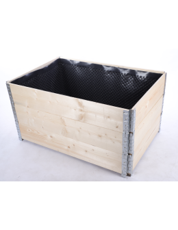 Skrzynia na warzywa impregnowana grządka podwyższona donica 60X120X80 - product 2