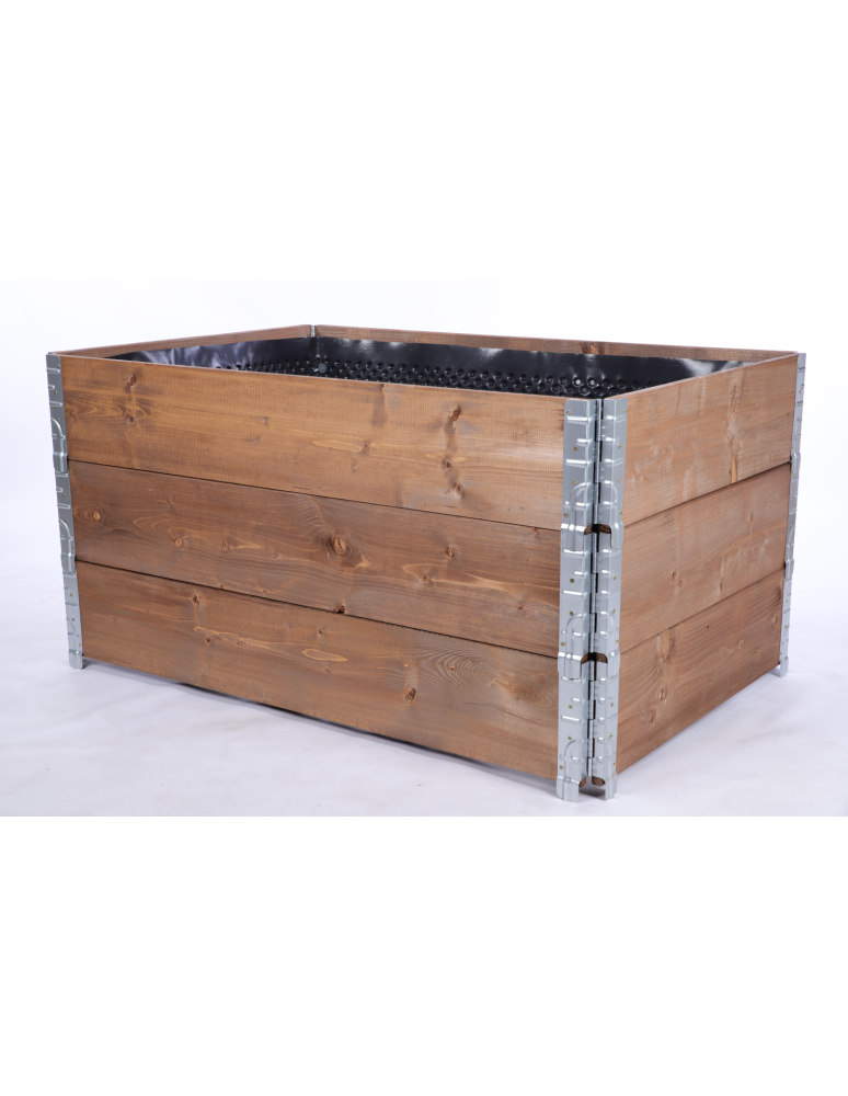 ZP10 - Skrzynia na warzywa FOLIA KUBEŁKI grządka podwyższona donica 60X120X80 - product b2b.wamar.biz 2