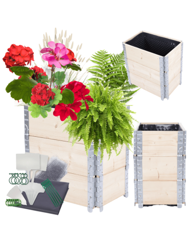 Skrzynia na warzywa FOLIA KUBEŁKI skrzynie na warzywniak inspekt 60X60X40