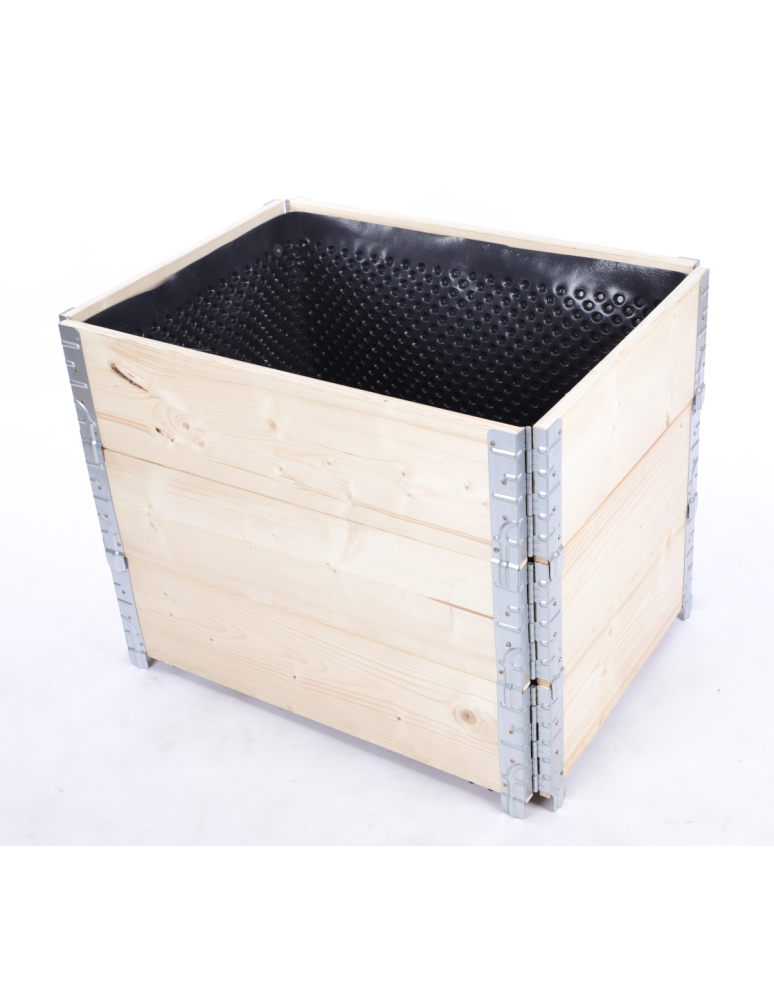 ZP10 - Skrzynia na warzywa impregnowana grządka podwyższona inspekt 60X60X80 - product b2b.wamar.biz 2