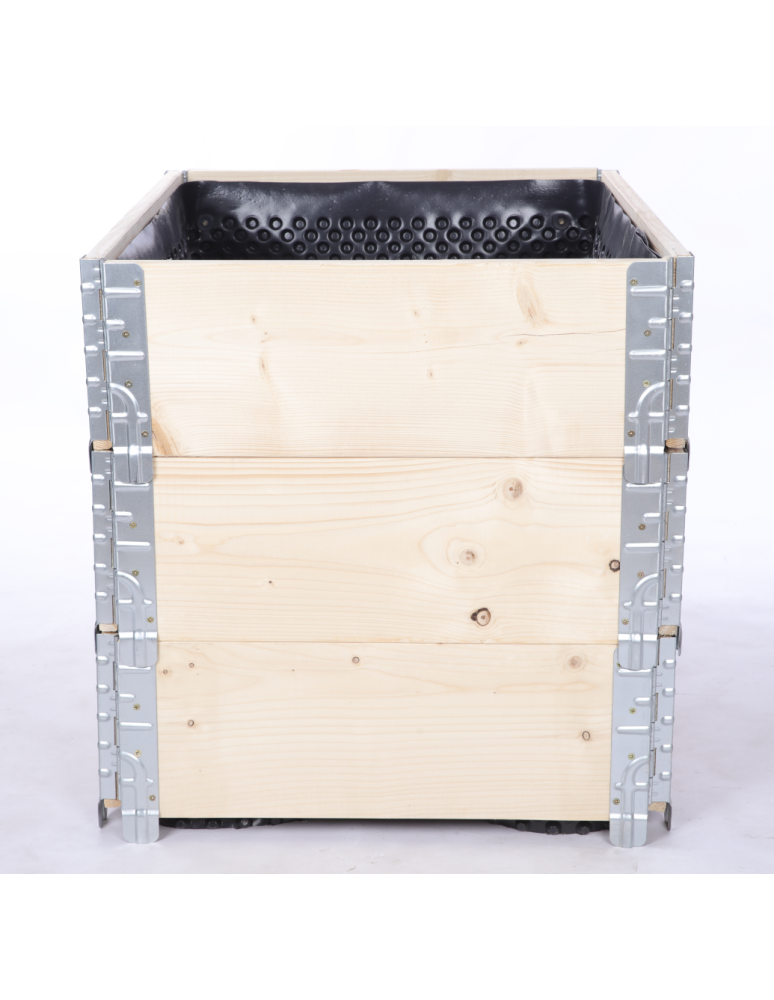 ZP10 - Skrzynia na warzywa impregnowana grządka podwyższona inspekt 60X60X80 - product b2b.wamar.biz 4