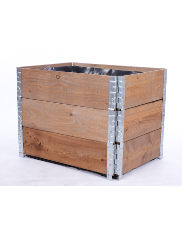 Skrzynia na warzywa FOLIA KUBEŁKI grządka podwyższona inspekt 60X60X80 - product 2