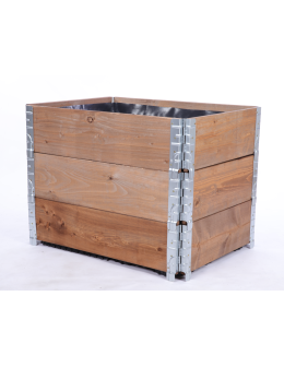 Skrzynia na warzywa FOLIA KUBEŁKI grządka podwyższona inspekt 60X60X80 - product 2