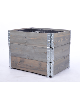 Skrzynia na warzywa FOLIA KUBEŁKI grządka podwyższona inspekt 60X60X80 - product 2