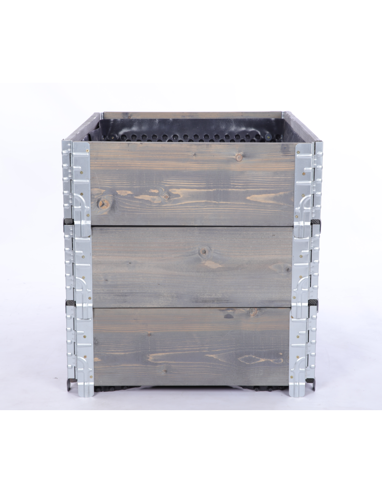 ZP10 - Skrzynia na warzywa FOLIA KUBEŁKI grządka podwyższona inspekt 60X60X80 - product b2b.wamar.biz 4