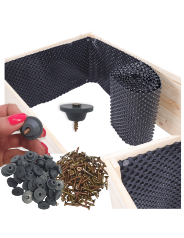 Mocowania do folii kubełkowej podkładki wkręty ZESTAW 50 KPL dedykowane