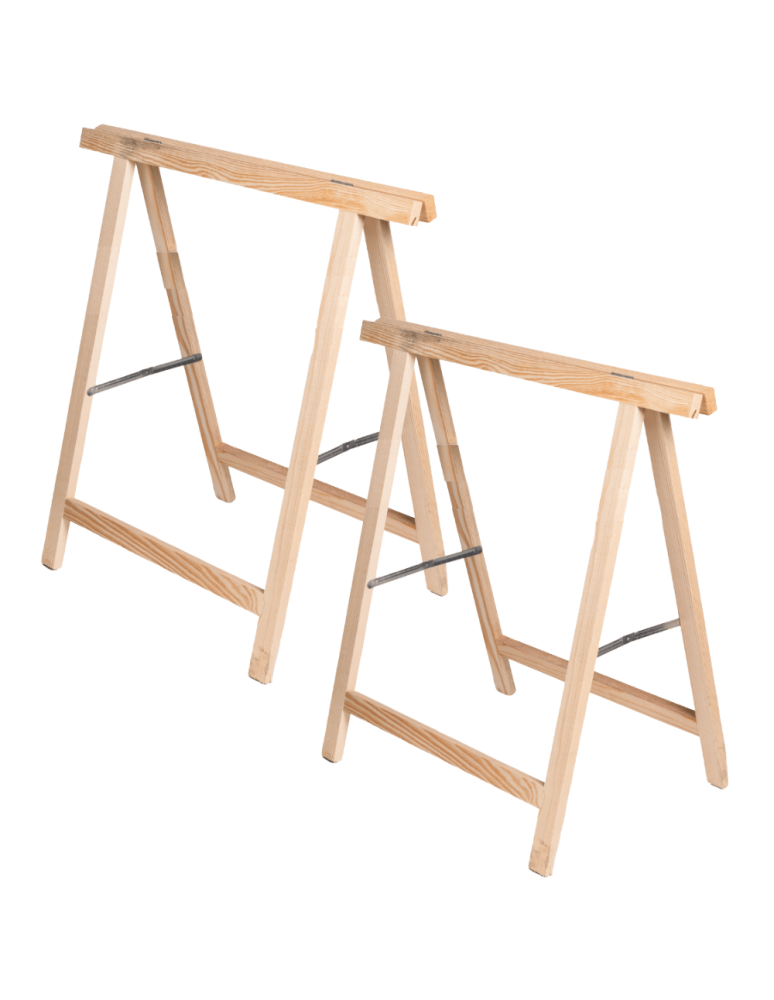 Kobyłka- drewniany koziołek - 2x Koziołek podblatowy Nogi pod blat koziołek drewniany roboczy warsztatowy - product b2b.wamar.biz 2