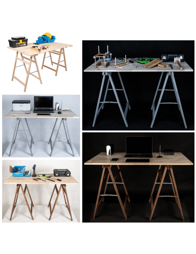 Kobyłka- drewniany koziołek - Koziołek malarski wieszak na siodło koziołek drewniany roboczy kozioł - product b2b.wamar.biz 4