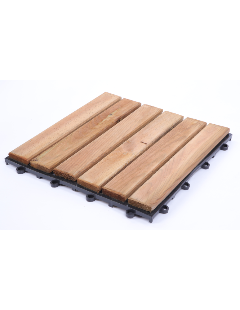 Podesty tarasowe - Płytka drewniana podest tarasowy panel płytki balkon IMPREGNAT 30x30 0,09m2 - produkt b2b.wamar.biz 2