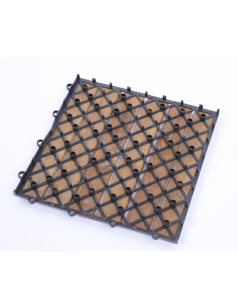 Podesty tarasowe - Płytki drewniane podest tarasowy panel płytka balkonowe IMPREGNAT 30x30 1M2 - product b2b.wamar.biz 3