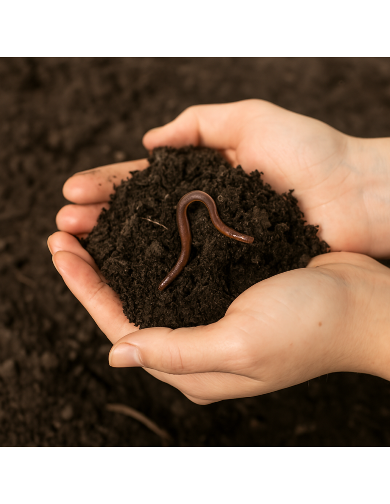 Surowce organiczne - BIOAKTYWNY KOMPOST 40L ziemia humus podłoże do KWIATÓW WARZYW EKO 24 WORKI - product b2b.wamar.biz 3