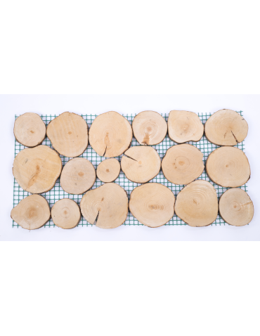 Ścieżki ogrodowe - Ścieżka ogrodowa 80x40 cm chodnik plastry drewna BUKOWE ścieżki EKO x4 - product 4