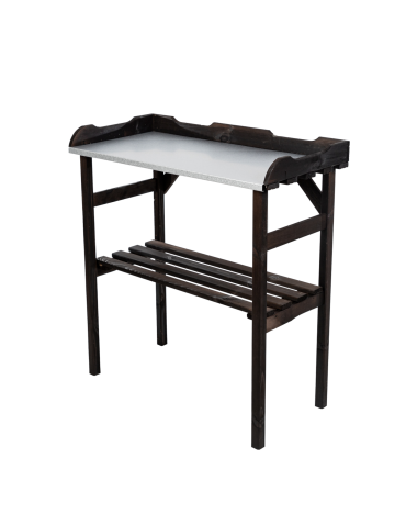 STOLIKI DO FLANCOWANIA - Stół do flancowania stół do grilla stolik ogrodowy do grillowania z półką - product 3