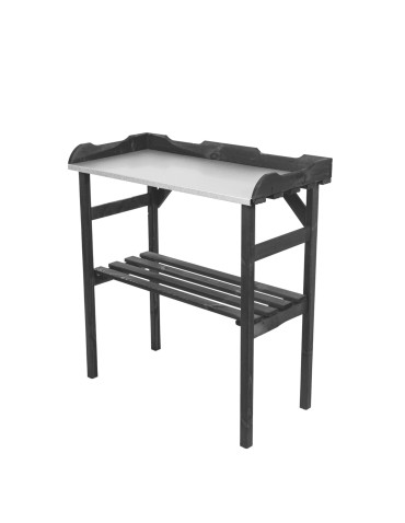 Stół do flancowania stolik do grilla stół do grillowania z półką ogrodowy - product 2