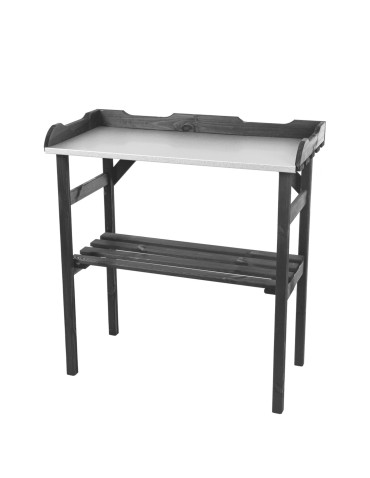 STOLIKI DO FLANCOWANIA - Stół do flancowania stolik do grilla stół do grillowania z półką ogrodowy - product 4