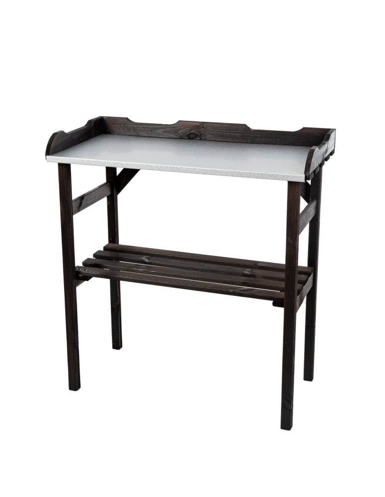 STOLIKI DO FLANCOWANIA - Stół do flancowania stół do grilla stolik ogrodowy do grillowania CZARNY - product b2b.wamar.biz 5