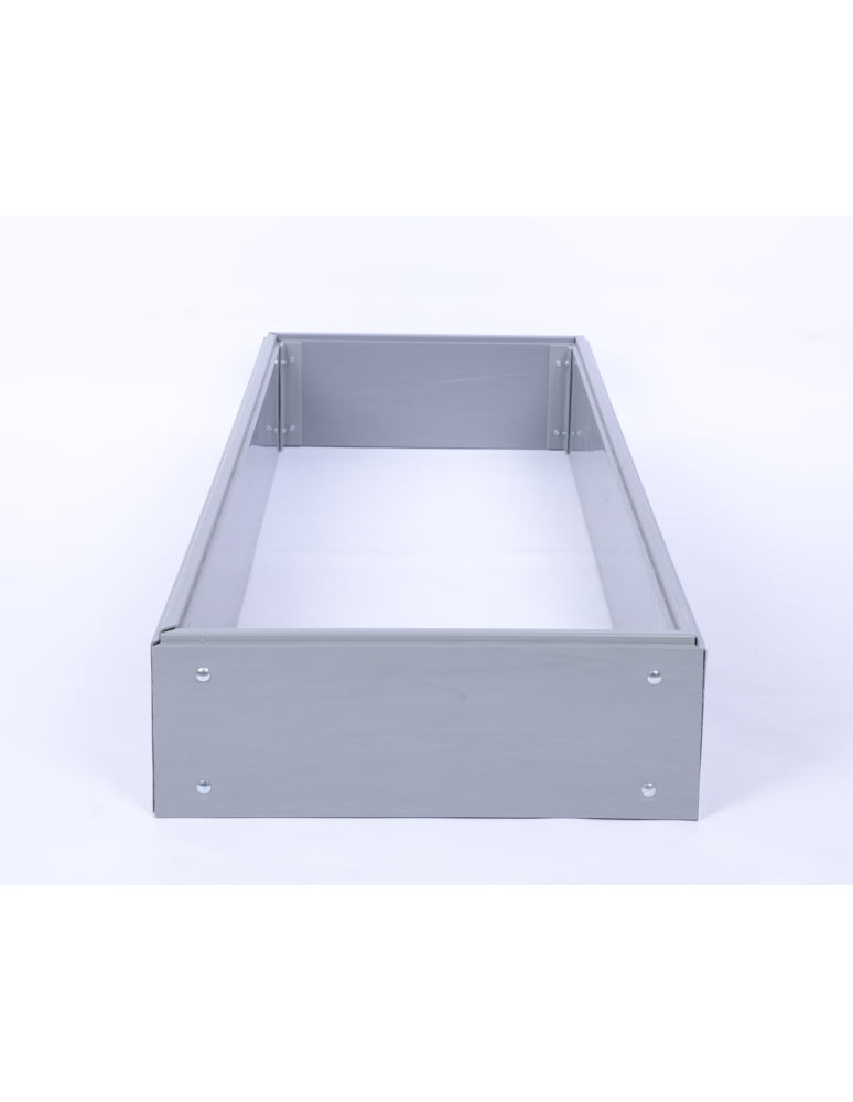 Warzywnik z tworzywa sztucznego - Skrzynia na warzywa plastikowa grządka warzywnik 20x180x80 warzywniak PCV - product b2b.wamar.biz 4