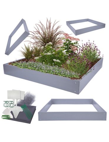 Warzywnik skrzynia na warzywa grządka plastik 20x180x160 warzywniak PCV