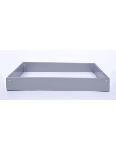 Warzywnik z tworzywa sztucznego - Skrzynia na warzywa TRWAŁA grządka warzywnik 20x160x100 warzywniak PCV - product 3