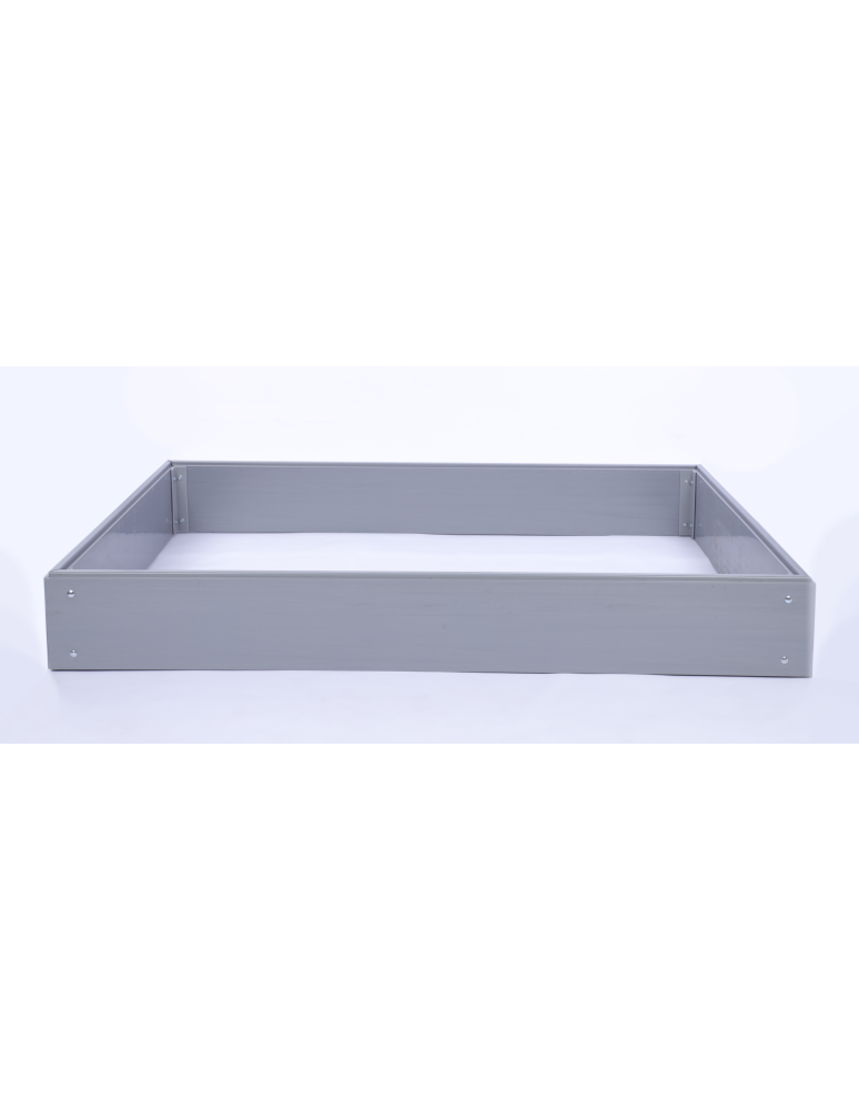 Warzywnik z tworzywa sztucznego - Skrzynia na warzywa TRWAŁA grządka warzywnik 20x160x100 warzywniak PCV - product b2b.wamar.biz 3