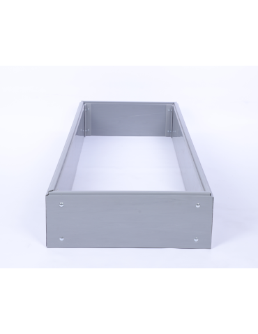 Warzywnik z tworzywa sztucznego - Grządka podwyższona z tworzywa warzywnik 20x140x80 warzywniak PCV - product 4