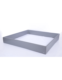 Skrzynia na warzywa TRWAŁA grządka warzywnik 20x140x140 warzywniak PCV - product 2