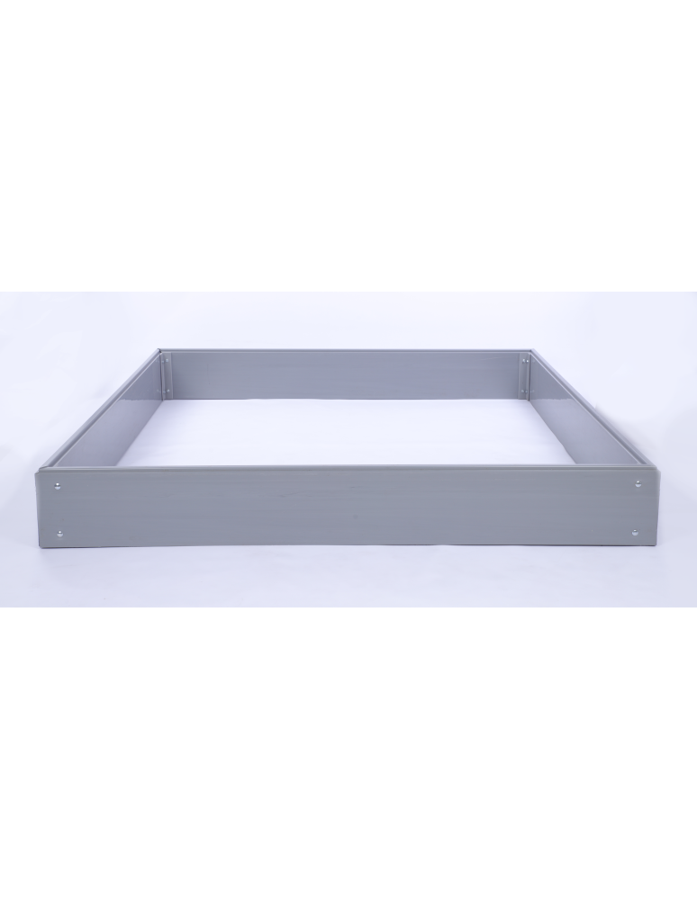 Warzywnik z tworzywa sztucznego - Skrzynia na warzywa TRWAŁA grządka warzywnik 20x140x140 warzywniak PCV - product b2b.wamar.biz 4