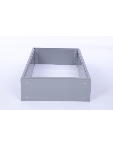 Warzywnik z tworzywa sztucznego - Skrzynia na warzywa plastikowa grządka warzywnik 20x110x45 warzywniak PCV - product 4