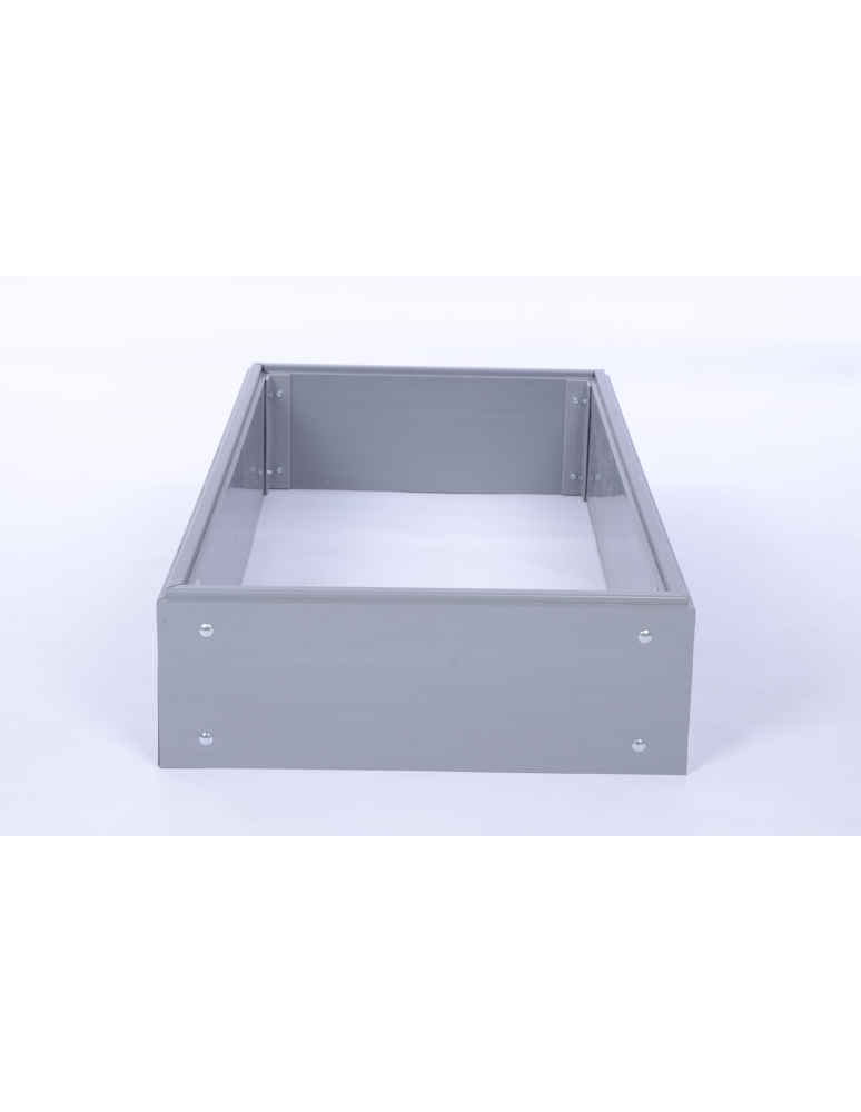 Warzywnik z tworzywa sztucznego - Grządka podwyższona z tworzywa warzywnik 20x110x60 warzywniak PCV - product b2b.wamar.biz 4