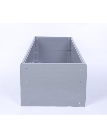 Warzywnik z tworzywa sztucznego - Grządka podwyższona z tworzywa warzywnik 40x180x60 warzywniak PCV - product 4