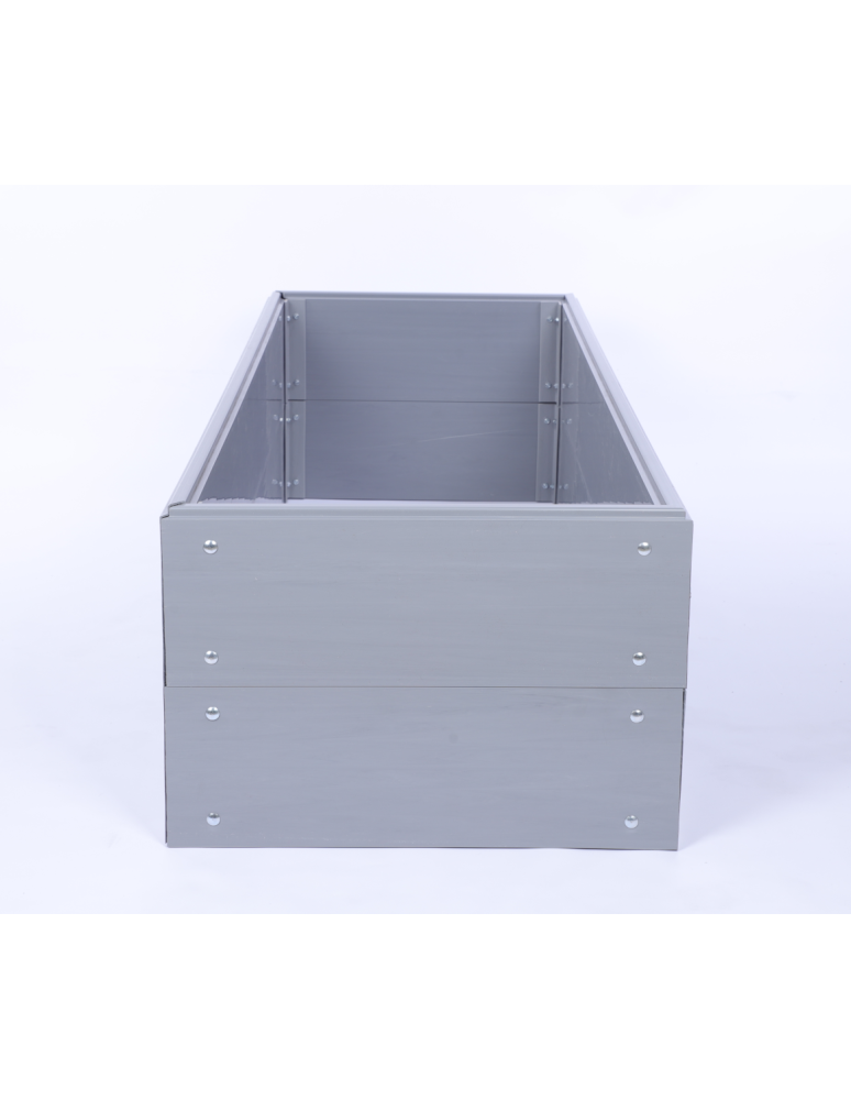 Warzywnik z tworzywa sztucznego - Warzywnik skrzynia na warzywa grządka plastik 40x180x80 warzywniak PCV - produkt b2b.wamar.biz 4