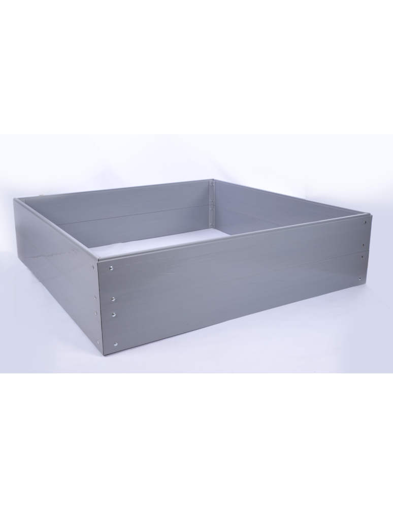 Warzywnik z tworzywa sztucznego - Skrzynia na warzywa plastikowa grządka warzywnik 40x180x140 warzywniak PCV - product b2b.wamar.biz 3