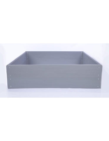 Warzywnik z tworzywa sztucznego - Skrzynia na warzywa plastikowa grządka warzywnik 40x180x140 warzywniak PCV - product 4