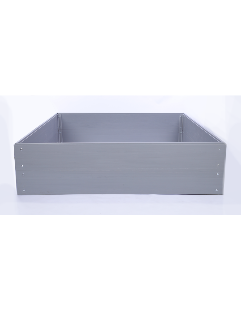 Warzywnik z tworzywa sztucznego - Skrzynia na warzywa z tworzywa grządka warzywnik 40x180x160 warzywniak PCV - product b2b.wamar.biz 4